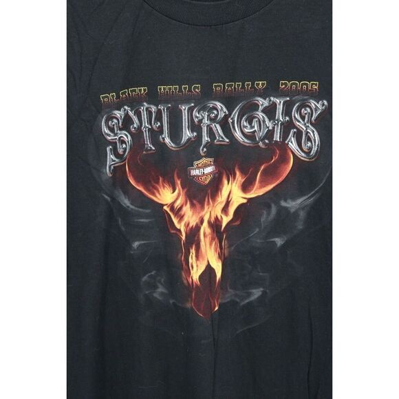 Harley-Davidson 2005 Sturgis L Large Shirt BUFFALO CHIP South Dakota SD - Picture 2 of 6